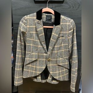 Smythe Dutchess plaid blazer